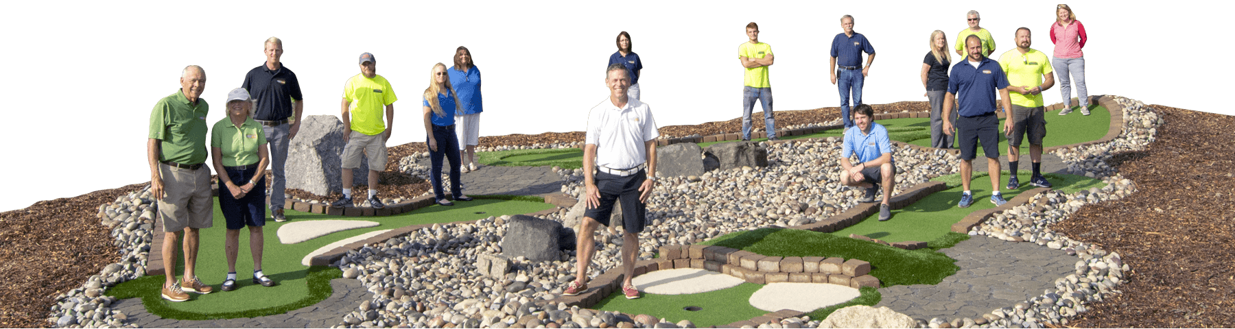 Retro-style mini golf – temporary or permanent use - Adventure Golf & Sports