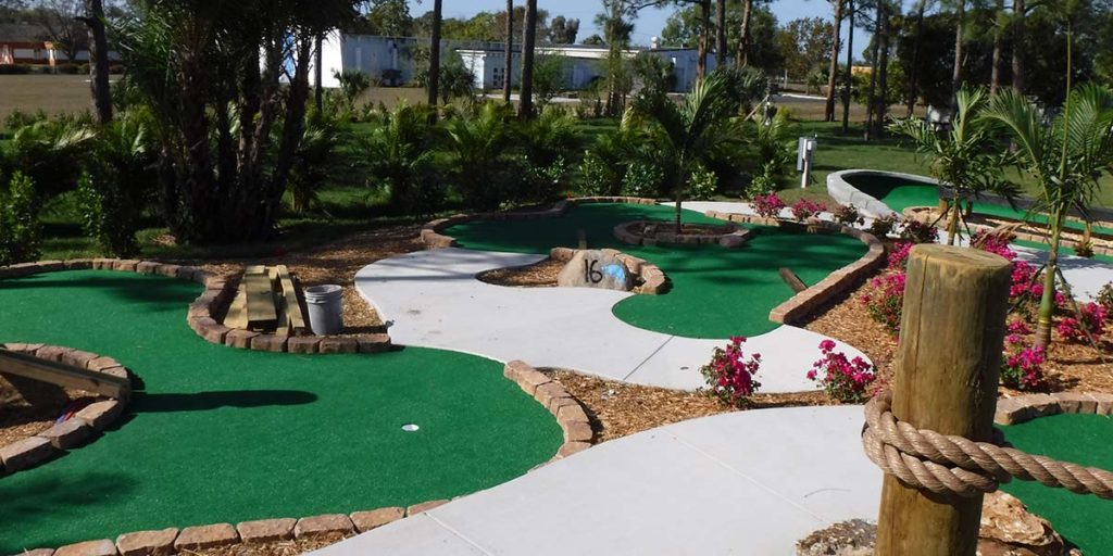 Concrete Mini Golf