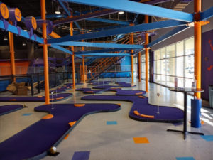 The MiniLinks course is turning previously unused space into an all-ages entertainment at this Altitude Trampoline Park