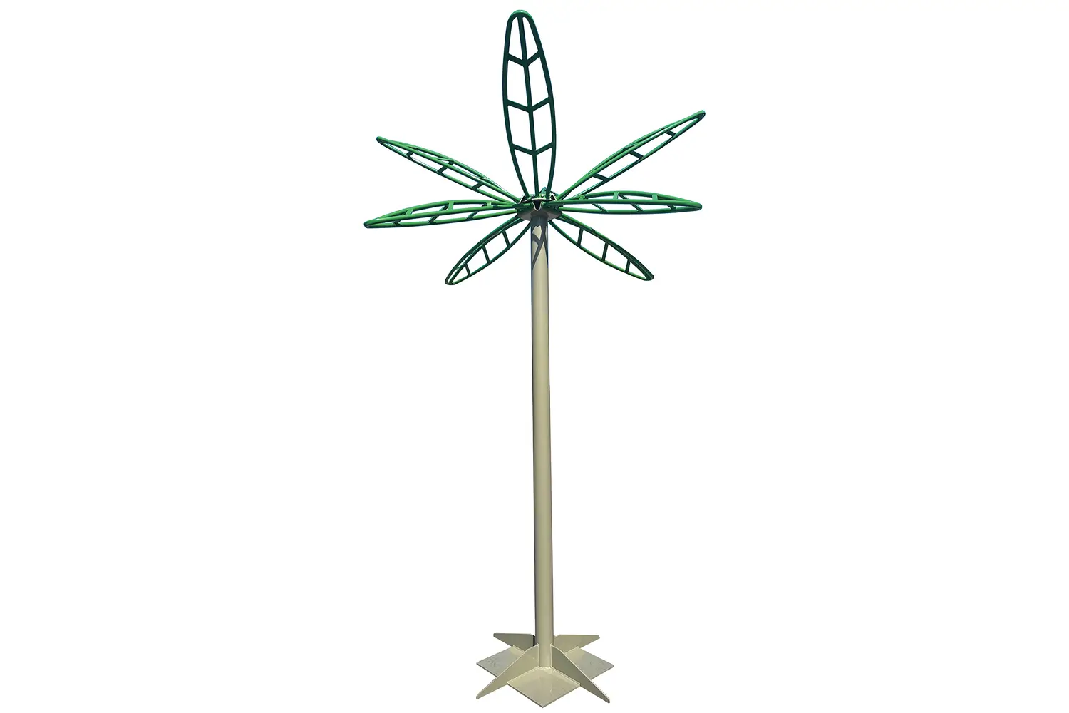 AirFlow Palm Tree™ designed to permit high velocity winds to pass-through